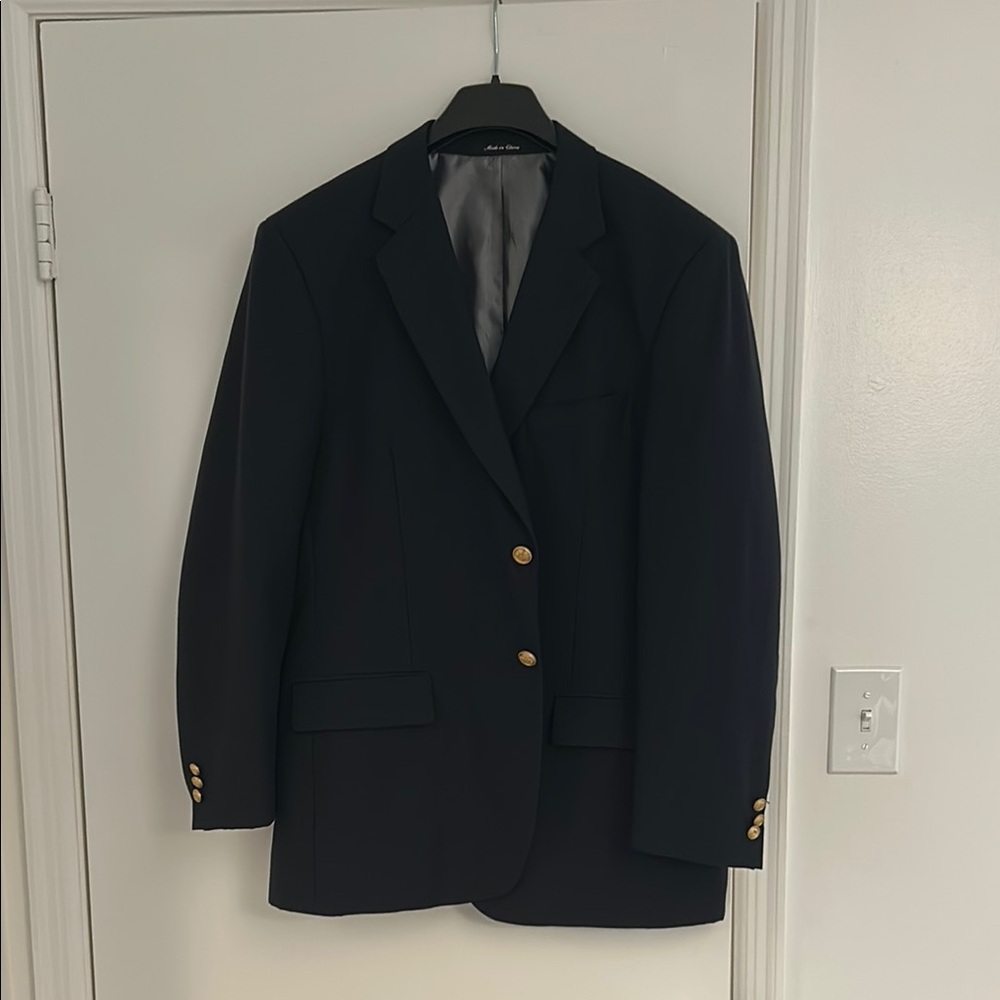 Jos. A. Bank Black and Gold Blazer Sport Coat